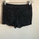 Tinseltown Tinsletown Black Distressed High Waist Shorts Photo 7