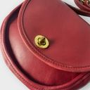 Coach VTG  Watson Crossbody Purse Bag Red Made in United States Gold Hardware Photo 1