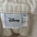 Disney Donald Duck Cargo Jeans Size 30 Light Tan Cream Relaxed Lightweight Pants Photo 6