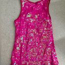 Balera Dancewear Balera Pink Sequin Tank Top Dance Costume Photo 0