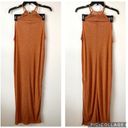 Free People  Intimately After Party Sheer Mesh Slip Dress Copper M Photo 1