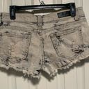 Daytrip  Blingy Sequin Jean Shorts Photo 3