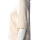 360 Cashmere  Revolve women’s size large off white Brittany Turtleneck Sweater Photo 3