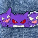 Gengar Trio Enamel Pin Purple Photo 0