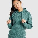 Gymshark  teal camo hoodie, size s Photo 0