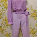 OVI Cropped trousers in lilac, size M Photo 0