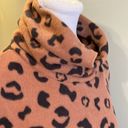 Simply Southern  turtleneck leopard print one size fits most poncho Photo 11