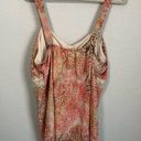 Fashion Bug  Orange Tank Top Size 20W Photo 1