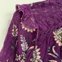 American Vintage Vintage America Blues pretty floral purple top Photo 4