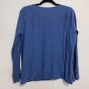 J.Jill  Blue 100% Cotton Scoop Neck Casual Top Photo 0