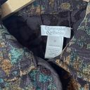 Christopher & Banks  Multicolor Tapestry Button Up Jacket Photo 3