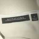 Notations  WHITE VERSATILE CHIC DRESSY TANK SMALL Photo 2