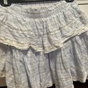 Love Shack Fancy Ruffle Mini Skirt Photo 1