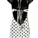 For Love & Lemons For Love of Lemons Ashland Small Black White Polka Dot Shift Dress Photo 2