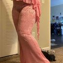 Swimsuit coverup Flare see through pants🤩 Pink Size M Photo 6