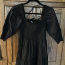 Hill House NWT  | The Nesli Nap Smocked Midi Dress in Black | Size XS Photo 8