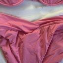 Daisy Pink Dippin ’s Underwire High Waisted V Bottom Set Photo 2