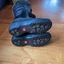 The North Face  Womens Shellista II Tall Insulated Winter Boots Black Faux Fur 8 Photo 5