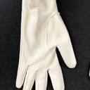 White Ruched Cotton Gloves Formal Prom Costume Small Retro Vintage Wedding Dance Photo 12