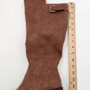 st. john's bay  Womens Duluth Block Heel Riding Boots Cognac 7M Photo 4