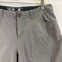 Mountain Hardwear  Women's Grey Nylon Hiking Shorts Size 6 Photo 3