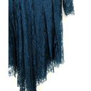 Zimmermann Lover The Label Serpent Lace Dress Teal Fit And Flare Skater A-Line Sheer Mini Photo 9