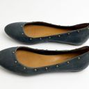 Kork-Ease  Violette Blue Leather Studded Slip On Flats, Size 8.5 Photo 6