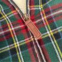 NEW LL Bean Scotch Plaid Flannel Shirt Jacket Sherpa Photo 5