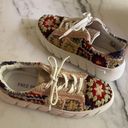 Free People Catch Me If You Can Crochet Tennis Sneakers Shoes Photo 3