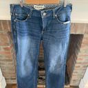 Ariat Womens  R.E.A.L. Mid Rise Stretch Entwined Boot Cut Jean 33 Short 31 inseam Photo 1