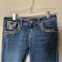 GRACE IN LA Medium Wash Came Boot Cut Jeans Photo 1