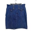 Ashley Stewart  Women's Denim Skirt Size 18 Photo 0