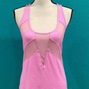 Lululemon  White If You’re Lucky Mesh Tank top in Bubble Gum pink Photo 0