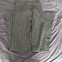 Hollister ultra high rise plaid flared jeggings (XS) Photo 1