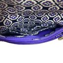 Vera Bradley  Women’s Purple Floral Print Zipper Closure Clutch Size Small Photo 2