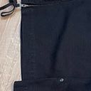 Juicy Couture Y2K Black Cargo Cropped Juicy Coture Linen Boho Casual Retro Pants Capris Small Photo 9