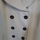 Chadwick's  White‎ Double Breasted Wool Blend Coat Size 14 Photo 1