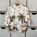 Vince  silk vacation floral button down Photo 5