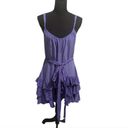 Rebecca Taylor Purple Layered Dress Photo 7