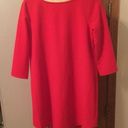 BB Dakota  red open back shift dress Photo 0