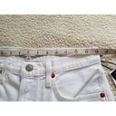 RE/DONE 70s Stove Pipe High Rise Jeans White Destroyed Straight Leg Womens Sz 26 Photo 8