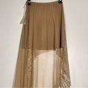 Tularosa  NWT Chiara Skirt Embroidered Nude & White Skirt- Size XS Photo 11