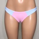 PilyQ New.  pink and blue color block full bottoms.  Medium Photo 4