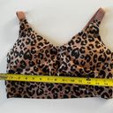 Aerie OFFLINE By  Leopard Jacquard Longline Sports Bra Sz XL Photo 8