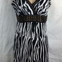 Alfani  Black & White Print Embellished Sleeveless Top 10 Photo 0