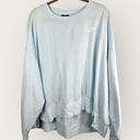 Nike  Womens size 3X Club Fleece Crewneck Sweatshirt cz3373-457 Light Blue Photo 0