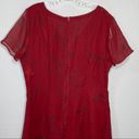 Kathie Lee Collection Vintage  Red Dress Photo 6