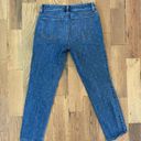 Talbots Flawless Slim Ankle Fit Tulip print Blue Jeans Size 4 Photo 2