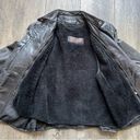 Brooks  Vintage 1980’s Leather Moto Bomber Jacket Size Small Photo 7