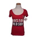 Genuine Merchandise  Boston Red Sox Short Sleeve T Shirt Ladies Size XS MLB Red Photo 23